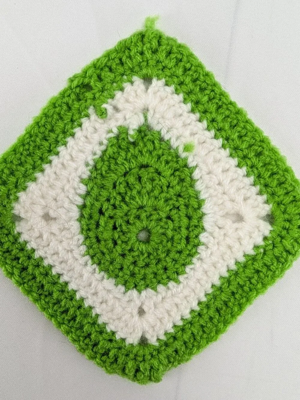 Handmade Crochet Potholders Set of 9 Multicolor Hot Pads Egg Center Rainbow 5